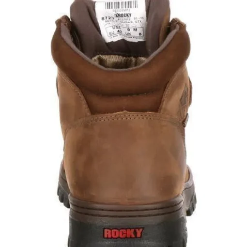 Rocky Men's Outback 6" Gor-Tex WP Hiking Boot - Brown - FQ0008723