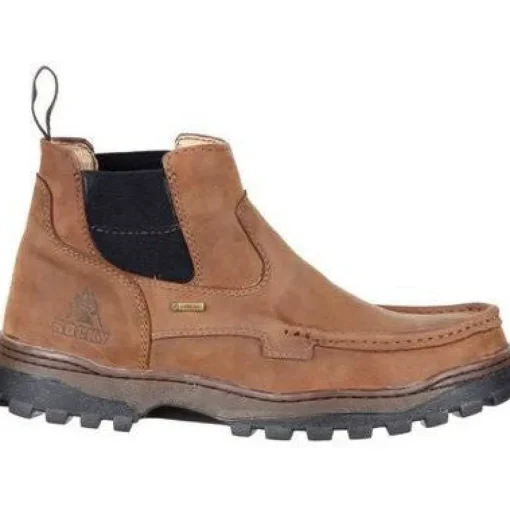 Rocky Men's Outback Gore-Tex Soft Toe WP Hiker Boot- Brown- RKS0310