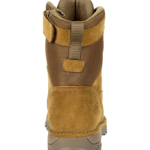 Rocky Men's Portland 8" Comp Toe WP Rubber Public Service Boot- RKD0070