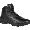 Rocky Men's Priority 5" Soft Toe Made In USA Duty Shoe- Black- RKD0043