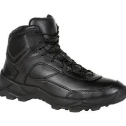 Rocky Men's Priority 5" Soft Toe Made In USA Duty Shoe- Black- RKD0043