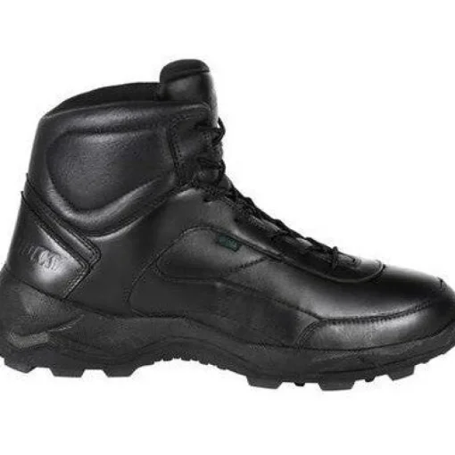Rocky Men's Priority 5" Soft Toe Made In USA Duty Shoe- Black- RKD0043