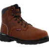 Rocky Men's Rams Horn 6" Comp Toe WP Work Boot -Crazy Horse- RKK0440