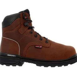 Rocky Men's Rams Horn 6" Comp Toe WP Work Boot -Crazy Horse- RKK0440