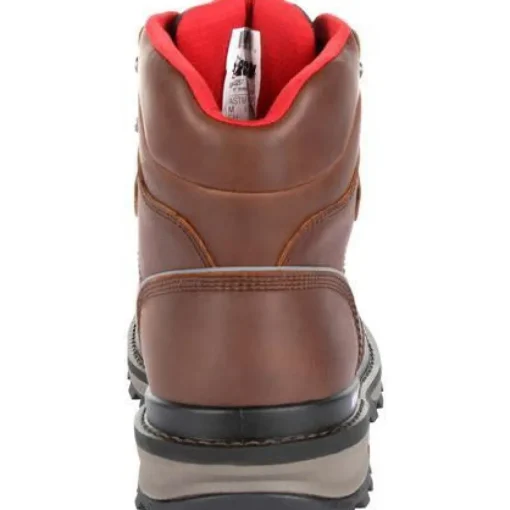 Rocky Men's Rams Horn 6" Comp Toe WP Work Boot - Brown - RKK0257