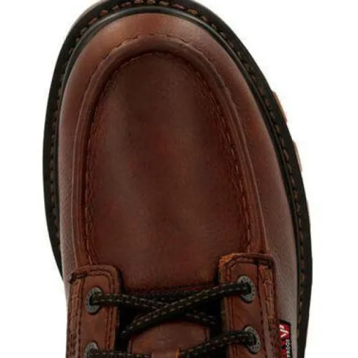 Rocky Men's Rams Horn 6" Waterproof Wedge Work Boot - Brown - RKK0321