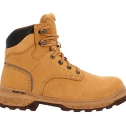Rocky Men's Rams Horn 6" WP Composite Toe Work Boot -Wheat- RKK0392