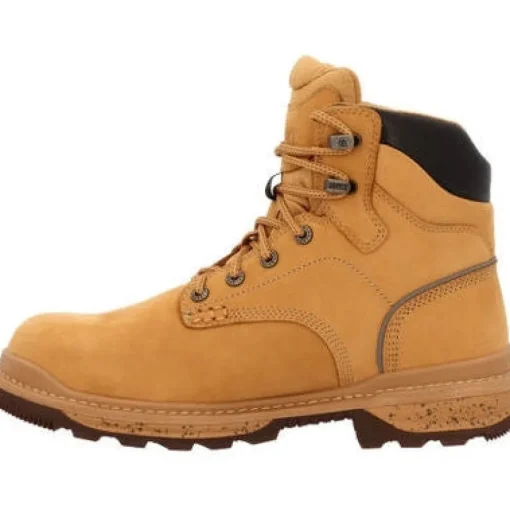 Rocky Men's Rams Horn 6" WP Composite Toe Work Boot -Wheat- RKK0392