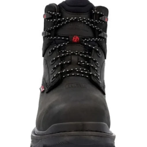 Rocky Men's Rams Horn 9" WP Comp Toe Met Guard Work Boot -Black- RKK0393