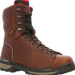 Rocky Men's Rams Horn Lace To Toe 8" Comp Toe WP Work Boot - RKK0352