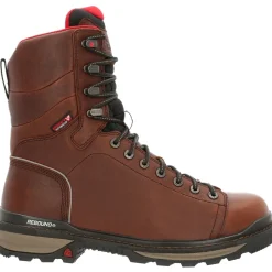 Rocky Men's Rams Horn Lace To Toe 8" Comp Toe WP Work Boot - RKK0352