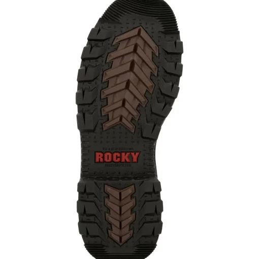 Rocky Men's Rams Horn Lace To Toe 6" Comp Toe WP Work Boot - RKK0355