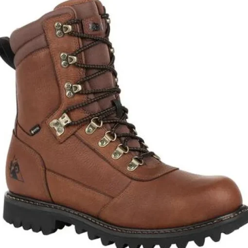 Rocky Men's Ranger 8" Soft Toe WP 800G Outdoor Boot -Brown- RKS0438