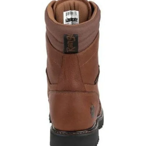 Rocky Men's Ranger 8" Soft Toe WP 800G Outdoor Boot -Brown- RKS0438