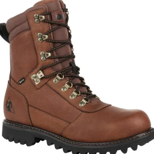 Rocky Men's Ranger 8" Waterproof Hunt Boot - Brown - RKS0437