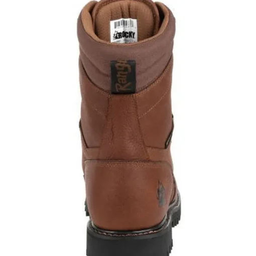 Rocky Men's Ranger 8" Waterproof Hunt Boot - Brown - RKS0437