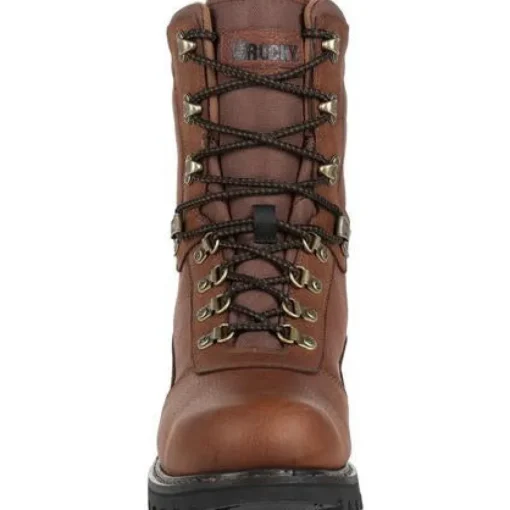 Rocky Men's Ranger 8" Waterproof Hunt Boot - Brown - RKS0437