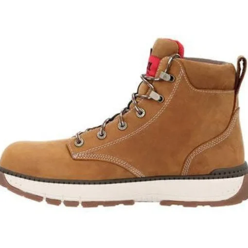 Rocky Men's Rebound 6" Comp Toe WP Wedge Work Boot -Brown- RKK0451