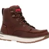 Rocky Men's Rebound Wedge 6" Comp Toe WP Work Boot -Tobacco- RKK0435