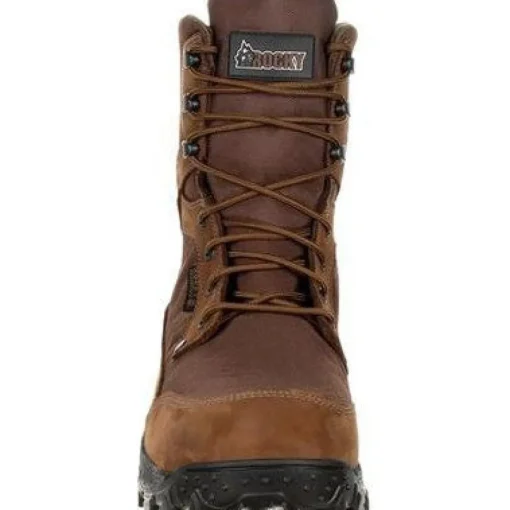 Rocky Men's Ridgetop 8" Soft Toe WP 600G Ins Outdoor Boot- Brown- RKS0384