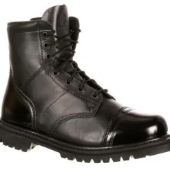 Rocky Men's Side Zipper Jump Duty Boot - Black - FQ0002091