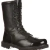 Rocky Men's Side Zipper Jump Duty Boot - Black - FQ0002090
