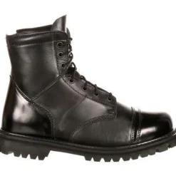 Rocky Men's Side Zipper Jump Duty Boot - Black - FQ0002091