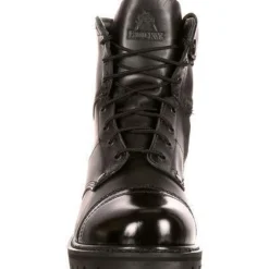 Rocky Men's Side Zipper Jump Duty Boot - Black - FQ0002091