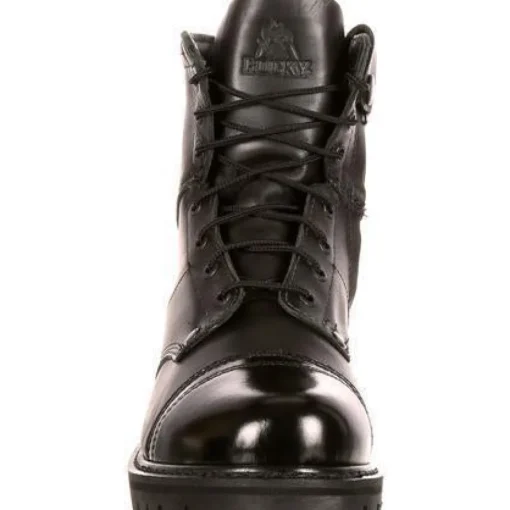 Rocky Men's Side Zipper Jump Duty Boot - Black - FQ0002091