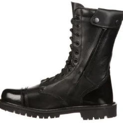 Rocky Men's Side Zipper Jump Duty Boot - Black - FQ0002090
