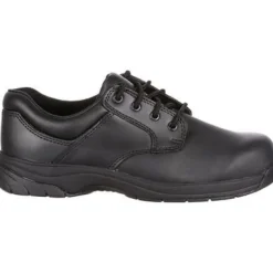 Rocky Men's Slipstop 911 4" Soft Toe WP Oxford Duty Shoe- Black- FQ0002034