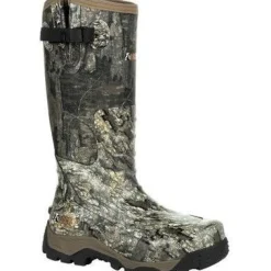 Rocky Men's Sport Pro 16" Soft Toe WP Rubber Snake Boot -Realtree- RKS0450