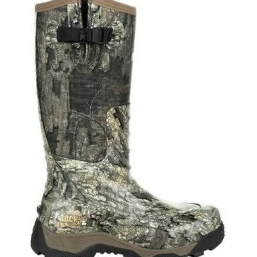 Rocky Men's Sport Pro 16" Soft Toe WP Rubber Snake Boot -Realtree- RKS0450