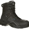 Rocky Men's 1st Med 8" Carbon Toe WP Public Service Boot -Black- FQ0911113