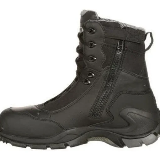 Rocky Men's 1st Med 8" Carbon Toe WP Public Service Boot -Black- FQ0911113