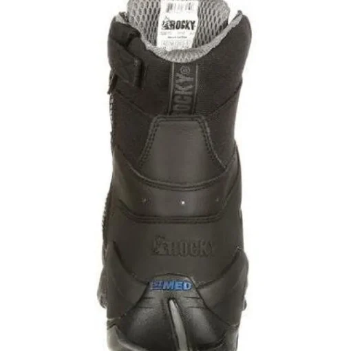 Rocky Men's 1st Med 8" Carbon Toe WP Public Service Boot -Black- FQ0911113