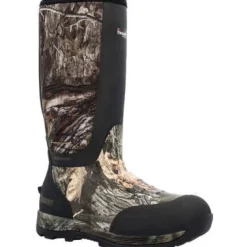Rocky Men's Stryker Mossy Oak 16" WP 800G Rubber Work Boot Golden RKS0601