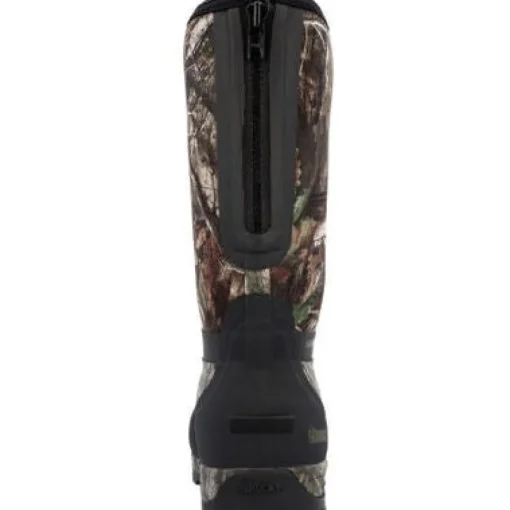 Rocky Men's Stryker Mossy Oak 16" WP 800G Rubber Work Boot Golden RKS0601