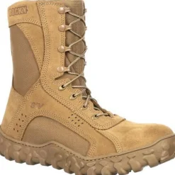 Rocky Men's S2V 8" Steel Toe Tactical Military Boot - Brown - RKC053