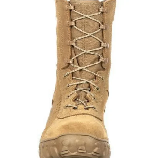 Rocky Men's S2V 8" Steel Toe Tactical Military Boot - Brown - RKC053