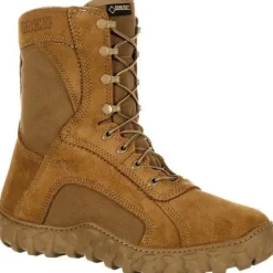 Rocky Men's S2V Gore-Tex WP Insulated Military Boot - Brown- RKC055