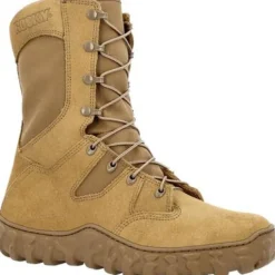 Rocky Men's S2V Predator Waterproof Military Work Boot -Brown- RKC127