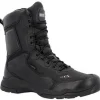 Rocky Men's Tac One 8" Soft Toe WP Public Service Boot -Black- RKD0111