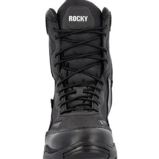 Rocky Men's Tac One 8" Soft Toe WP Public Service Boot -Black- RKD0111
