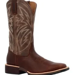 Rocky Men's Tall Oaks 12" ST Slip Resist Western Work Boot -Bone- RKW0405