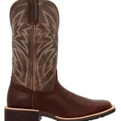 Rocky Men's Tall Oaks 12" ST Slip Resist Western Work Boot -Bone- RKW0405