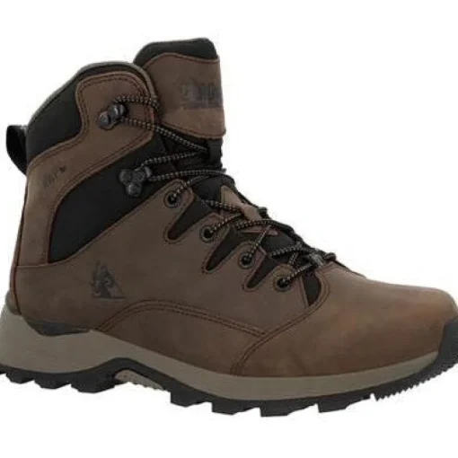 Rocky Men's Trophy 6" Soft Toe WP Hiking Outdoor Boot -Brown- RKS0637