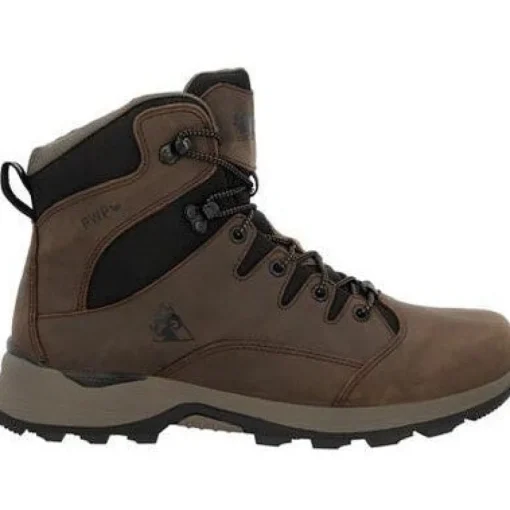 Rocky Men's Trophy 6" Soft Toe WP Hiking Outdoor Boot -Brown- RKS0637