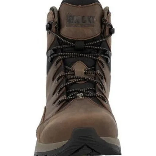 Rocky Men's Trophy 6" Soft Toe WP Hiking Outdoor Boot -Brown- RKS0637