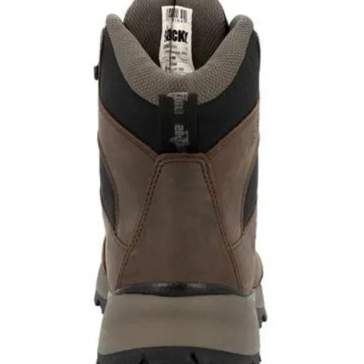 Rocky Men's Trophy 6" Soft Toe WP Hiking Outdoor Boot -Brown- RKS0637